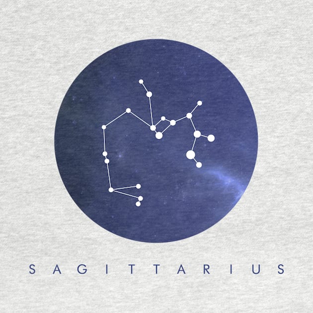 Sagittarius Constellation by clothespin